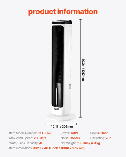 VEVOR Ventilateur Colonne